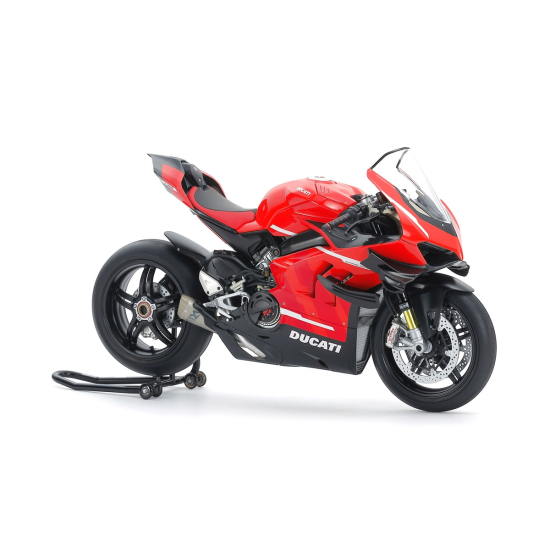 Tamiya 14143 , Ducati Superleggera V4 z zestawem wyścigowym 1:12